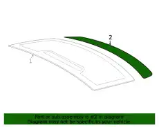 TRIM 9J1827039BY PORSCHE