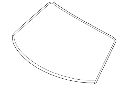 WINDSCREEN (LAMINATED INSU 992845011AP PORSCHE
