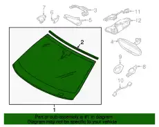 WINDSCREEN NOT PRETREATED 97054111144NVB PORSCHE