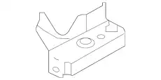 Кронштейн крыла 3CM810333 VAG