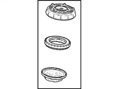MOUNT,FRT STRUT(INCLS 7-9) 23154038 CADILLAC