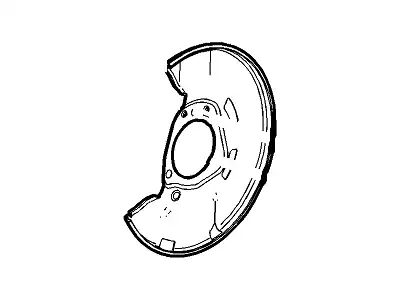 SHIELD,FRT BRK(ACDelco #13394837) CADILLAC