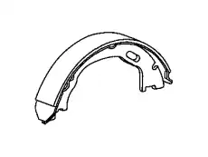 Тормозные колодки барабанные CHRYSLER 68020 626AA