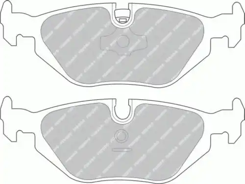 Тормозные колодки дисковые FERODO FSL850