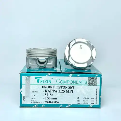 51156050 PISTON SET 050 KAPPA 1.25 MPI TEIKIN