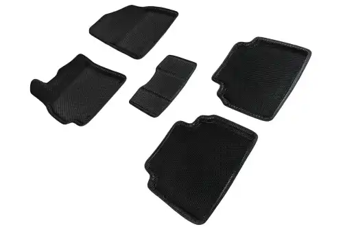Коврики в салон SEINTEX 96170 Hyundai Elantra 2020-н.в. 5 шт., черный