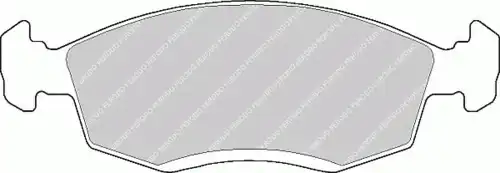 Тормозные колодки дисковые FERODO FSL579