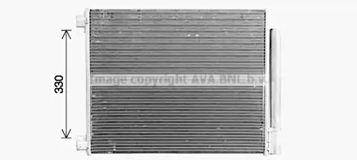 Радиатор кондиционера (конденсатор) AVA RT5653D