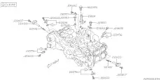 Катушка зажигания SUBARU 22433AA690