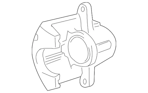 HOUSING,RR BRK CLPR(CALIPER LESS PADS) 92193451 DAEWOO
