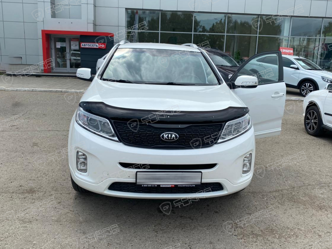 'DK060 Kia Sorento (XM) 2009 деф.капота 'CT' COBRA TUNING