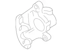 Суппорт тормозной VAG 3A0615123A