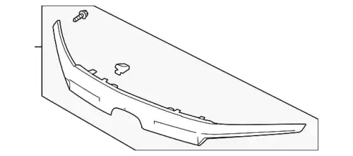 MOULDING ASSY, OUTSIDE '71150TG7A50 HONDA