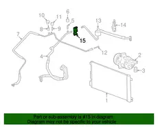 CONNECTOR,A/C CMPR & CNDSR HOSE 10442891 PONTIAC