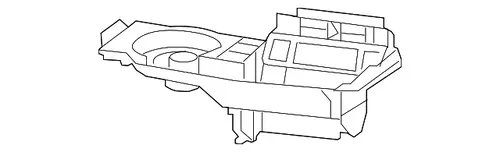 CASE,A/C EVPR LWR 22737146 PONTIAC