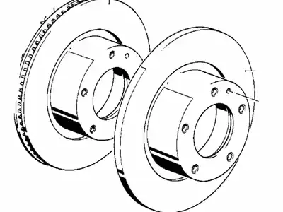 Тормозной диск BMW 34 11 6 855 152