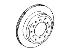 Тормозной диск TOYOTA / LEXUS 4243160201