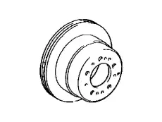 Тормозной диск TOYOTA / LEXUS 4243160290 ,