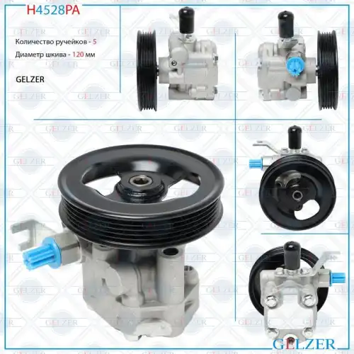 Насос гидроусилителя руля GELZER H4528PA