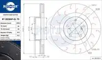 Тормозной диск ROTINGER RT 2828HP-GL T9