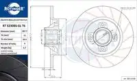 Тормозной диск ROTINGER RT 3230BS-GL T6