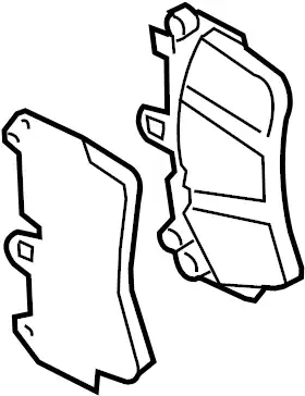 Тормозные колодки дисковые BMW 34 11 4 074 370