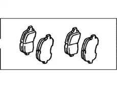 Тормозные колодки дисковые TOYOTA / LEXUS 04465-48030