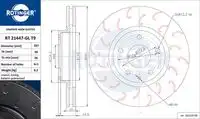 Тормозной диск ROTINGER RT 21447-GL T9