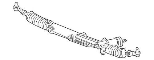 Рулевая рейка VAG 3B1422052MX