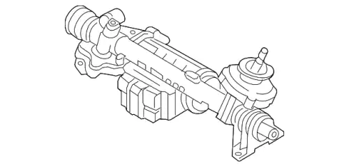 Рулевая рейка VAG 1K1423055F