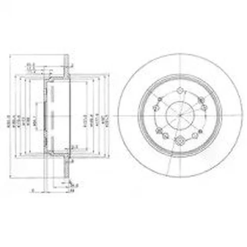 Тормозной диск DR!VE+ DP1010.11.0208