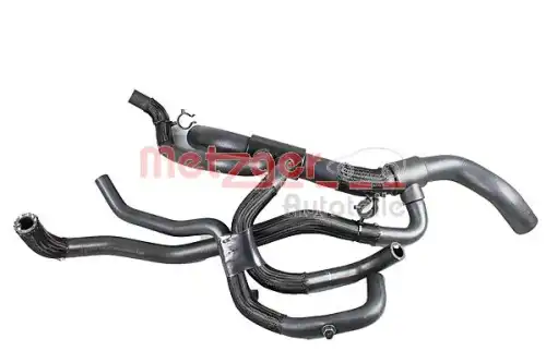 Шланг радиатора \RENAULT 2421074 METZGER