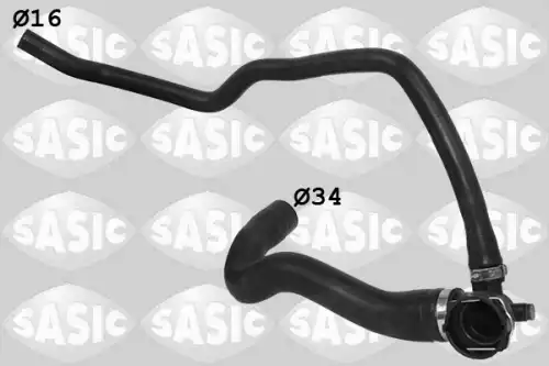 Шланг радиатора \OPEL Corsa D 3406496 SASIC
