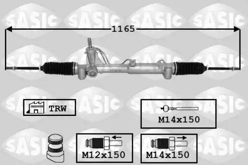 Рулевая рейка SASIC 7170072