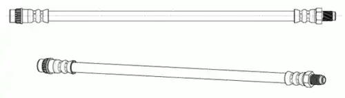 шланг тормозной перед. Ren 510642 CEF