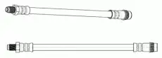 шланг тормозной перед. Ren 510855 CEF