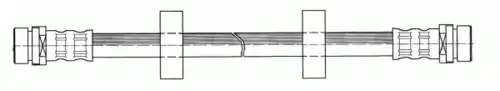 шланг тормозной задн. Ford 511253 CEF