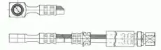 шланг тормозной перед. Opel 511563 CEF