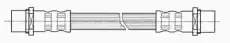 шланг тормозной перед. Opel 512024 CEF