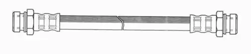шланг тормозной задн. Mits 511482 CEF