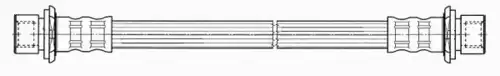 шланг тормозной перед. Toyo 512345 CEF