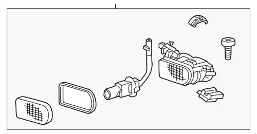 Фара противотуманная MB 203 820 12 56
