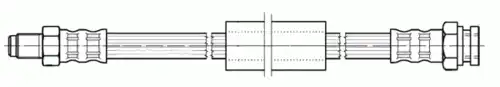 шланг тормозной задн. Peug 510028 CEF