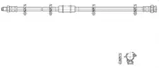 шланг тормозной перед. AR 517066 CEF