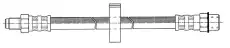шланг тормозной перед. Volv 510416 CEF