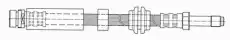 шланг тормозной перед. Ford 511254 CEF