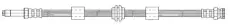 шланг тормозной перед. Ford 511644 CEF