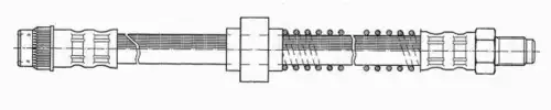 шланг тормозной задн. лев. Ren 511749 CEF