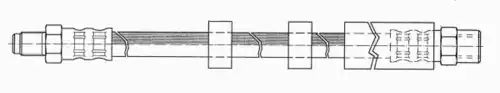 шланг тормозной перед. Volv 511682 CEF