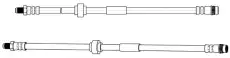 шланг тормозной задн. Ren 512707 CEF